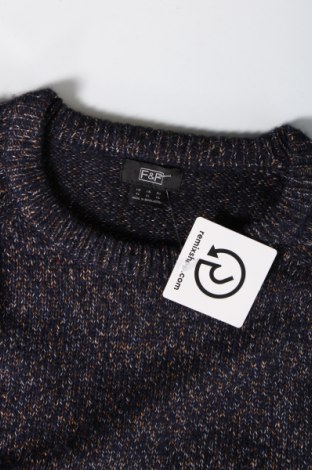 Мъжки пуловер F&F, Размер XL, Цвят Син, Цена 5,51 лв.