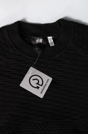 Ανδρικό πουλόβερ H&M, Μέγεθος S, Χρώμα Μαύρο, Τιμή 3,05 €
