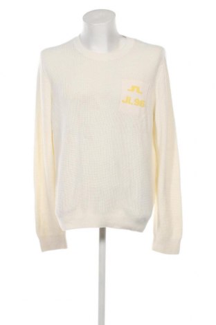 Ανδρικό πουλόβερ J.Lindeberg, Μέγεθος XL, Χρώμα Λευκό, Τιμή 22,89 €