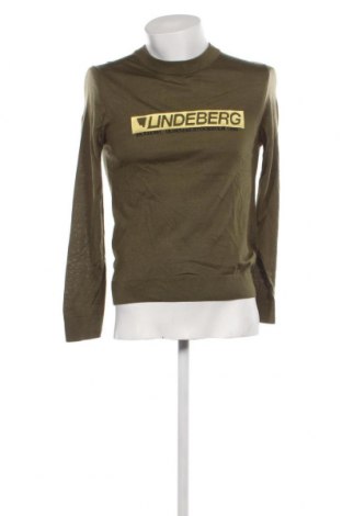 Мъжки пуловер J.Lindeberg, Размер M, Цвят Зелен, Цена 84,04 лв.