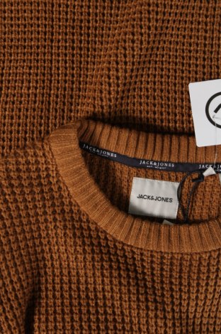 Мъжки пуловер Jack & Jones, Размер L, Цвят Бежов, Цена 10,20 лв.