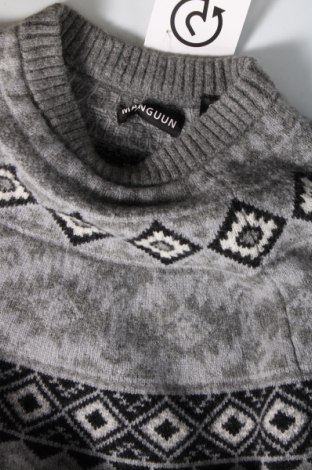 Ανδρικό πουλόβερ Manguun, Μέγεθος S, Χρώμα Γκρί, Τιμή 4,49 €