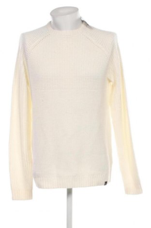 Ανδρικό πουλόβερ Only & Sons, Μέγεθος XL, Χρώμα Λευκό, Τιμή 13,51 €