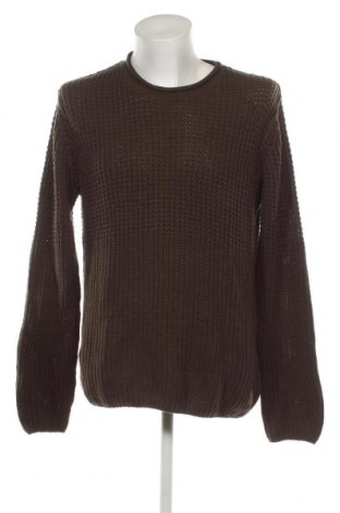 Ανδρικό πουλόβερ Originals By Jack & Jones, Μέγεθος XL, Χρώμα Πράσινο, Τιμή 5,20 €