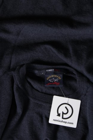 Мъжки пуловер Paul & Shark, Размер L, Цвят Син, Цена 191,00 лв.