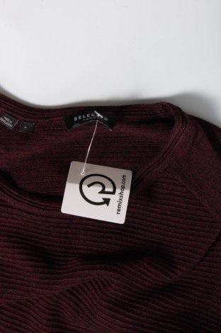 Мъжки пуловер Selected Homme, Размер L, Цвят Червен, Цена 24,00 лв.