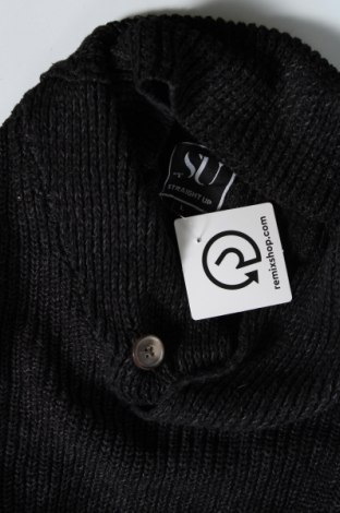 Мъжки пуловер Su, Размер L, Цвят Черен, Цена 29,00 лв.