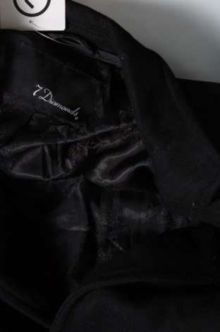 Ανδρικά παλτό 7 Diamonds, Μέγεθος L, Χρώμα Μαύρο, Τιμή 20,78 €