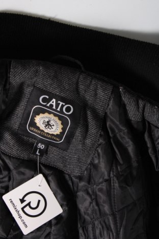 Мъжко палто Cato, Размер L, Цвят Сив, Цена 79,19 лв.