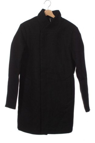 Ανδρικά παλτό Jack & Jones, Μέγεθος XS, Χρώμα Μαύρο, Τιμή 17,75 €