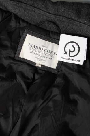 Herrenmantel Mario Conti, Größe M, Farbe Grau, Preis € 24,50
