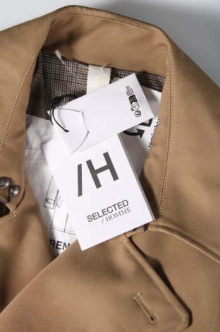 Pánsky kabát  Selected Homme, Veľkosť L, Farba Béžová, Cena  57,06 €