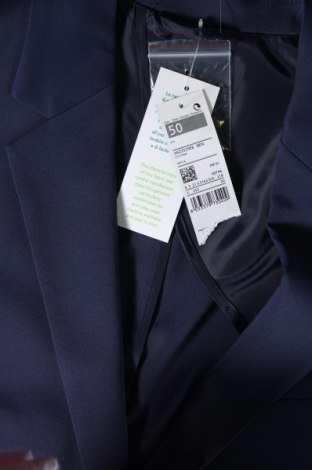 Ανδρικό σακάκι United Colors Of Benetton, Μέγεθος L, Χρώμα Μπλέ, Τιμή 18,62 €
