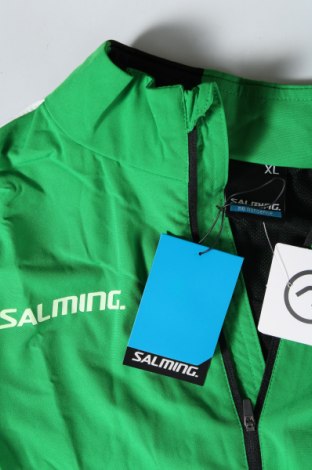Мъжко спортно горнище Salming, Размер XL, Цвят Зелен, Цена 28,48 лв.