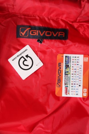 Ανδρικό μπουφάν Givova, Μέγεθος L, Χρώμα Κόκκινο, Τιμή 9,05 €