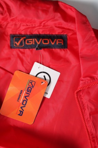 Ανδρικό μπουφάν Givova, Μέγεθος L, Χρώμα Κόκκινο, Τιμή 9,05 €