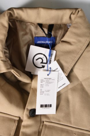 Ανδρικό μπουφάν Originals By Jack & Jones, Μέγεθος L, Χρώμα  Μπέζ, Τιμή 27,42 €