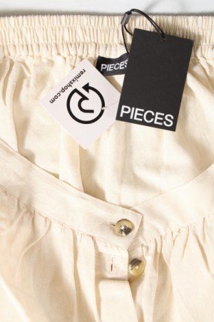 Φούστα Pieces, Μέγεθος XXL, Χρώμα Εκρού, Τιμή 5,57 €