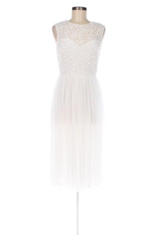 Φόρεμα Lace & Beads, Μέγεθος S, Χρώμα Λευκό, Τιμή 25,17 €