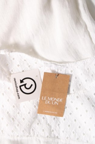 Φόρεμα Le Monde Du Lin, Μέγεθος M, Χρώμα Λευκό, Τιμή 108,25 €