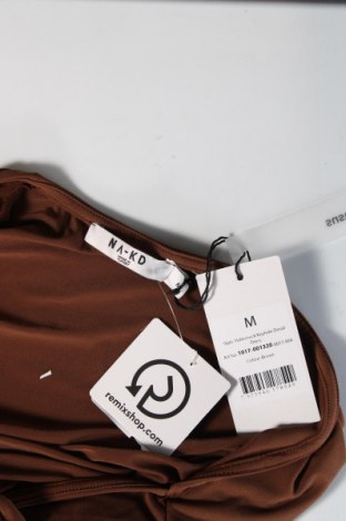 Kleid NA-KD, Größe M, Farbe Braun, Preis € 10,52