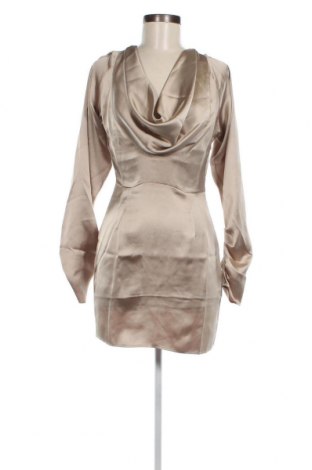 Kleid NA-KD, Größe XS, Farbe Beige, Preis 10,21 €