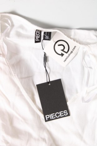 Kleid Pieces, Größe S, Farbe Weiß, Preis € 27,84