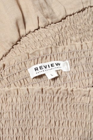 Kleid Review, Größe L, Farbe Beige, Preis 52,58 €