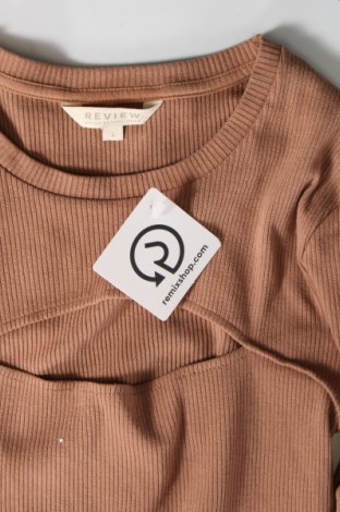 Kleid Review, Größe L, Farbe Braun, Preis € 12,62