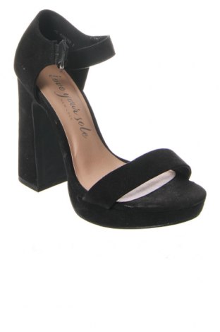 Sandále New Look, Veľkosť 36, Farba Čierna, Cena  13,03 €