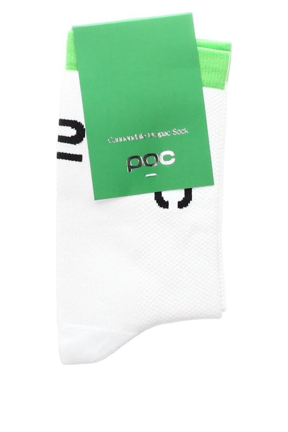Чорапи Poc, Размер S, Цвят Бял, Цена 12,18 лв.