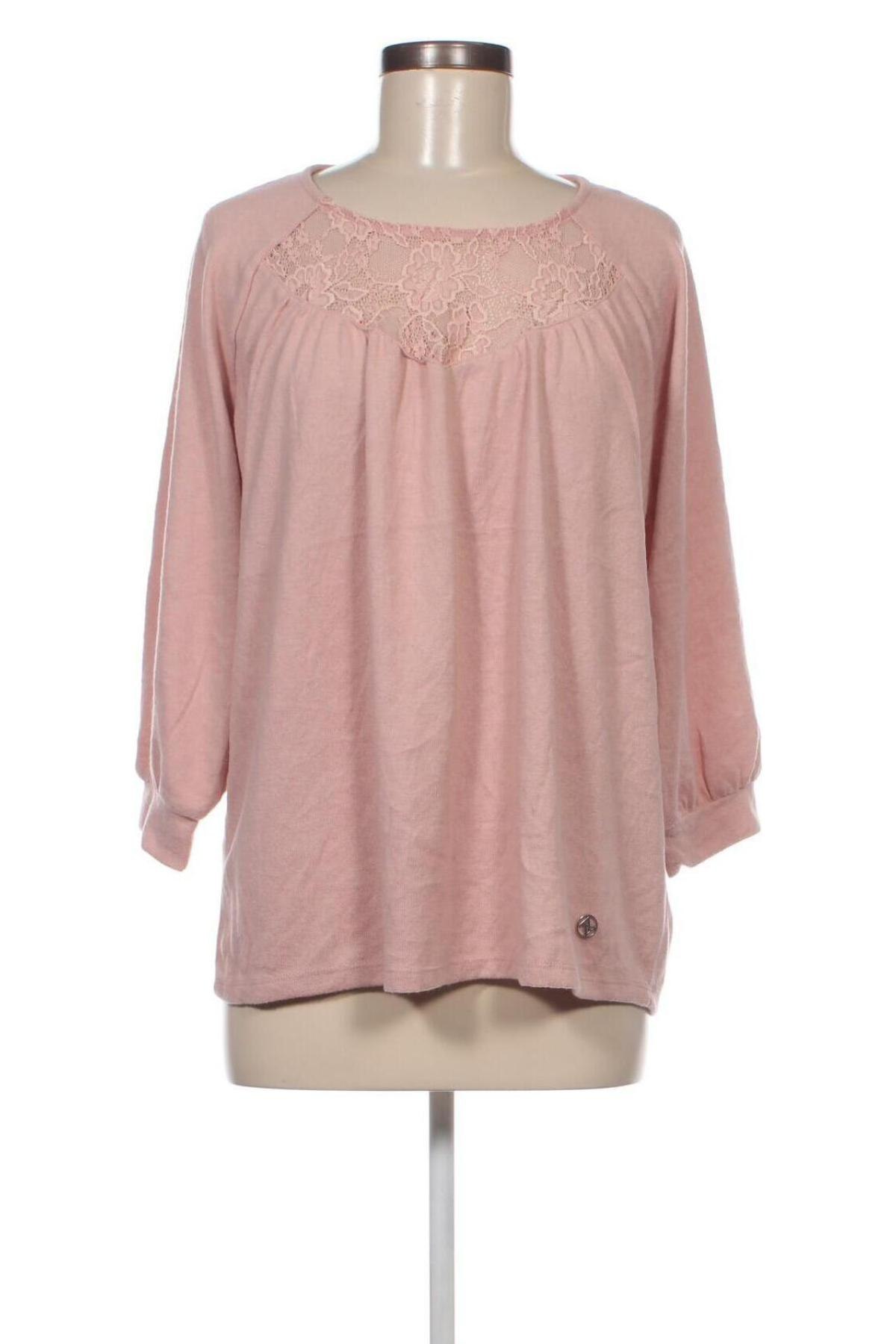 Дамска блуза Adrienne Vittadini, Размер XL, Цвят Розов, Цена 34,00 лв.