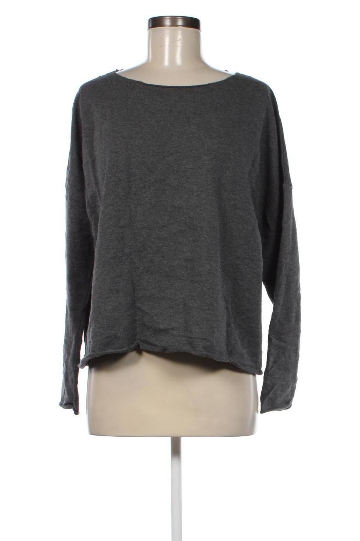 Γυναικεία μπλούζα Amisu, Μέγεθος XL, Χρώμα Γκρί, Τιμή 5,05 €