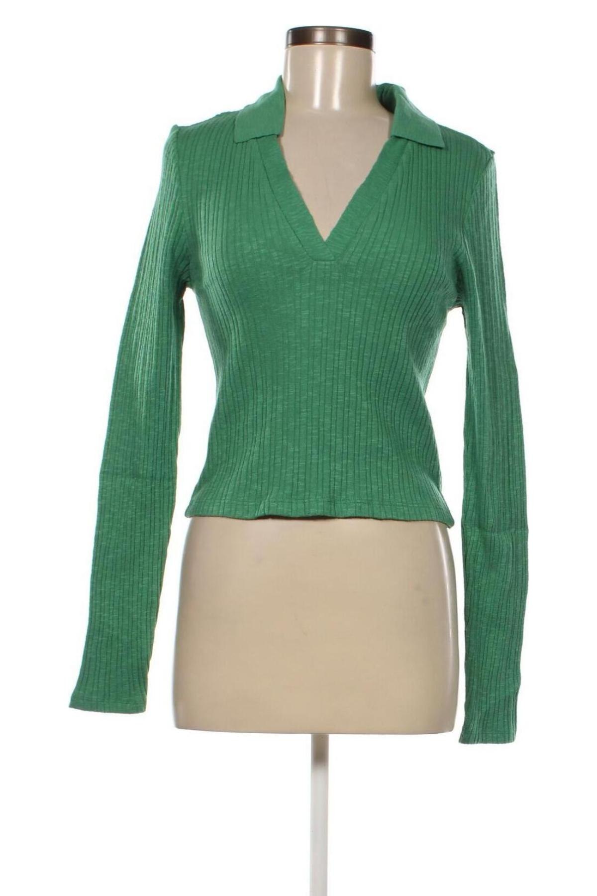 Γυναικεία μπλούζα BDG, Μέγεθος L, Χρώμα Πράσινο, Τιμή 18,93 €
