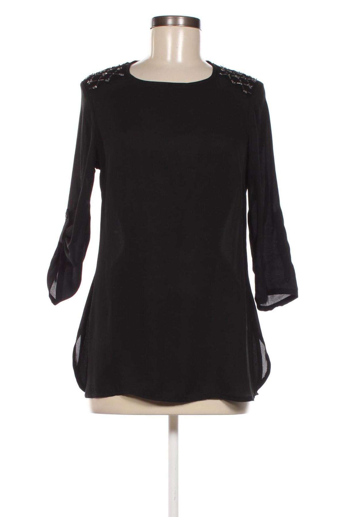 Дамска блуза ETIC, Размер S, Цвят Черен, Цена 3,10 лв.