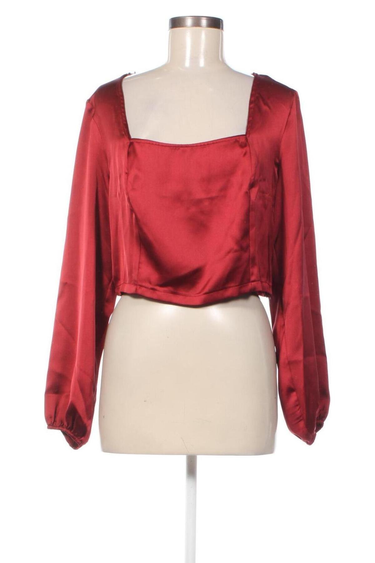 Дамска блуза Even&Odd, Размер XL, Цвят Червен, Цена 31,00 лв.