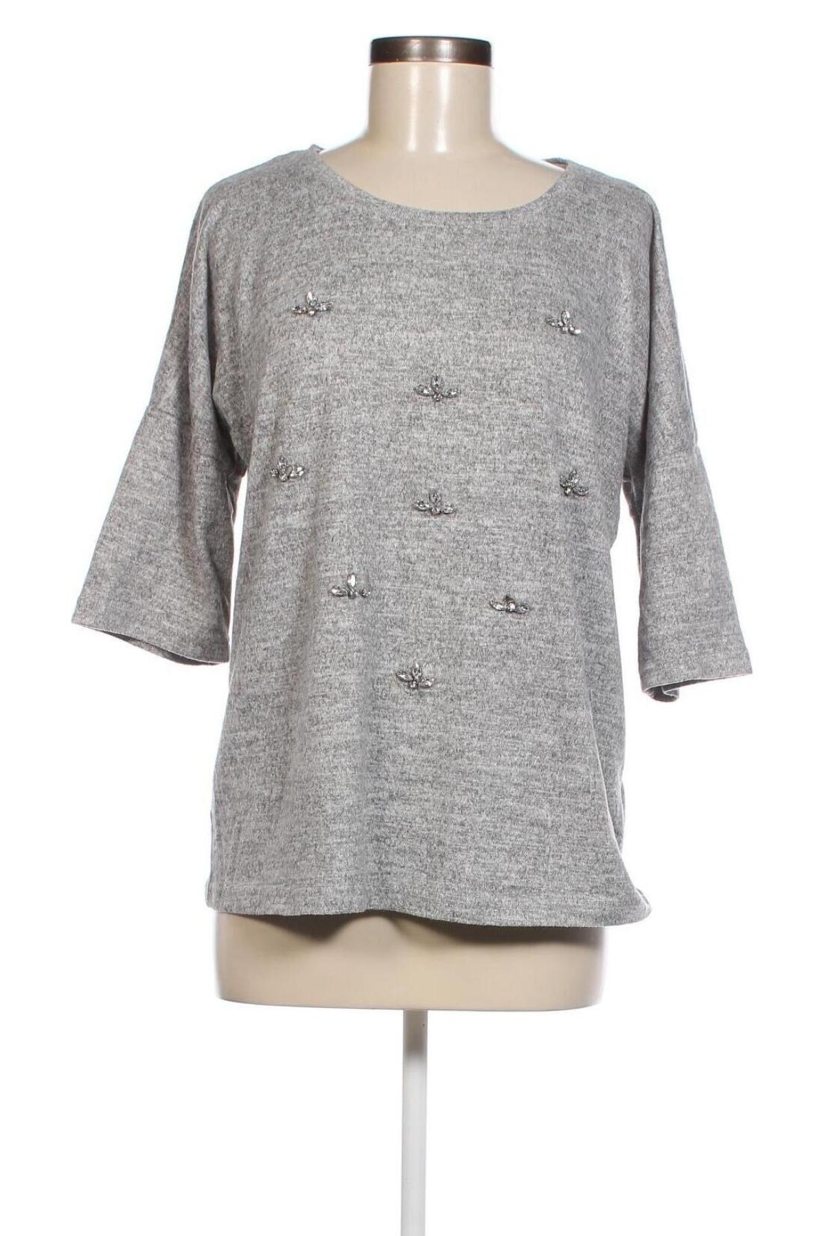 Damen Shirt Jean Pascale, Größe M, Farbe Grau, Preis € 3,57