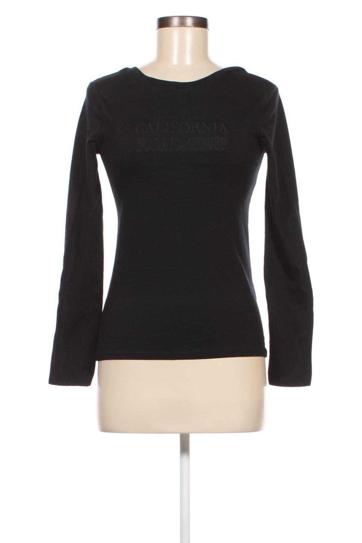 Дамска блуза Kiabi, Размер XS, Цвят Черен, Цена 6,20 лв.