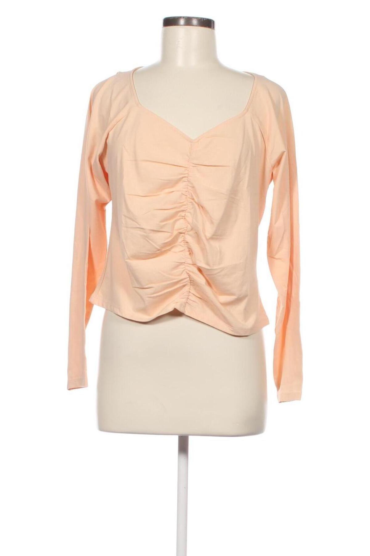 Дамска блуза Monki, Размер XL, Цвят Бежов, Цена 8,06 лв.