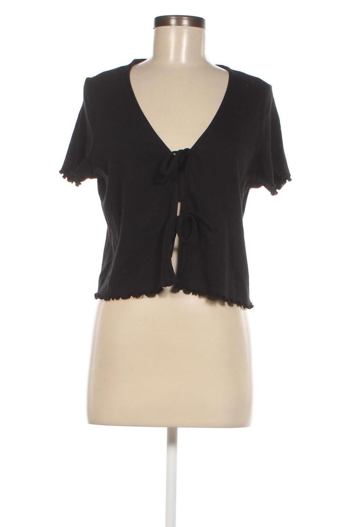Γυναικεία μπλούζα Monki, Μέγεθος M, Χρώμα Μαύρο, Τιμή 10,82 €