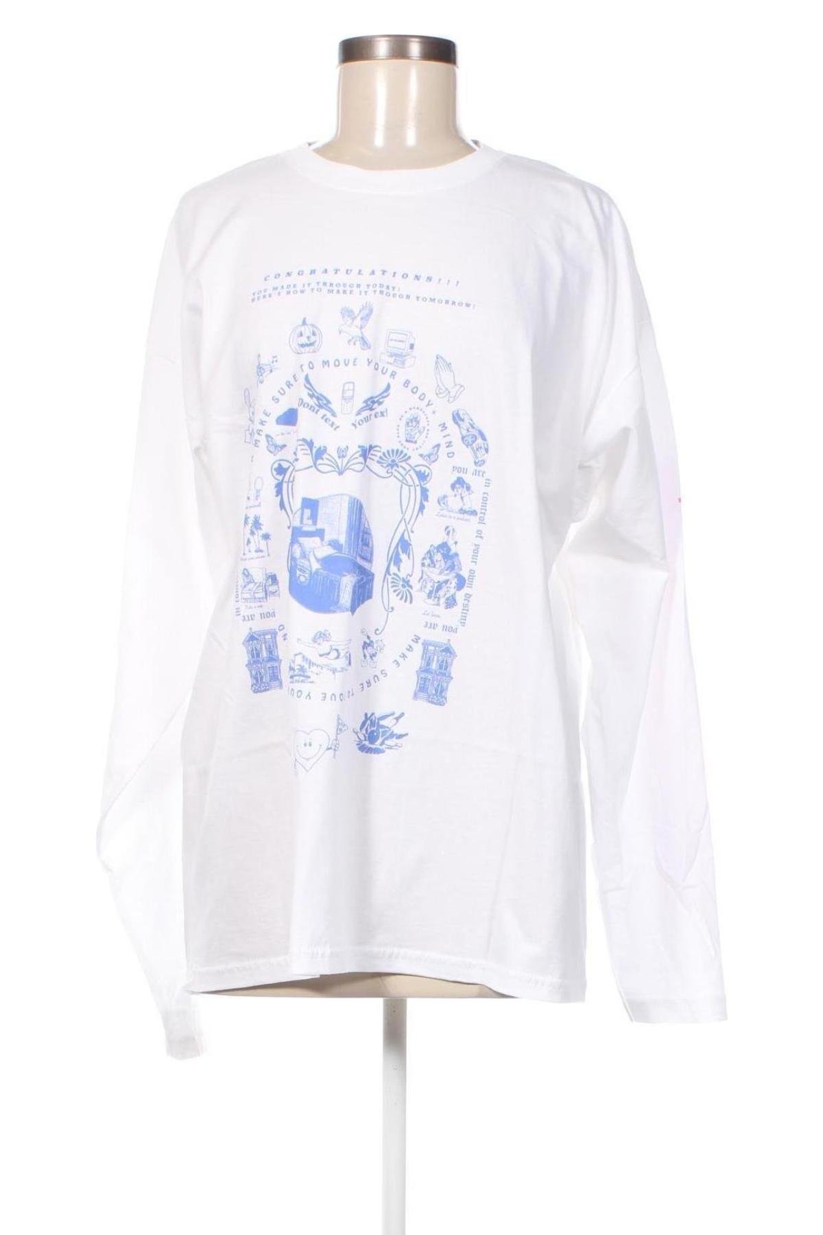 Γυναικεία μπλούζα NEW girl ORDER, Μέγεθος M, Χρώμα Λευκό, Τιμή 37,11 €