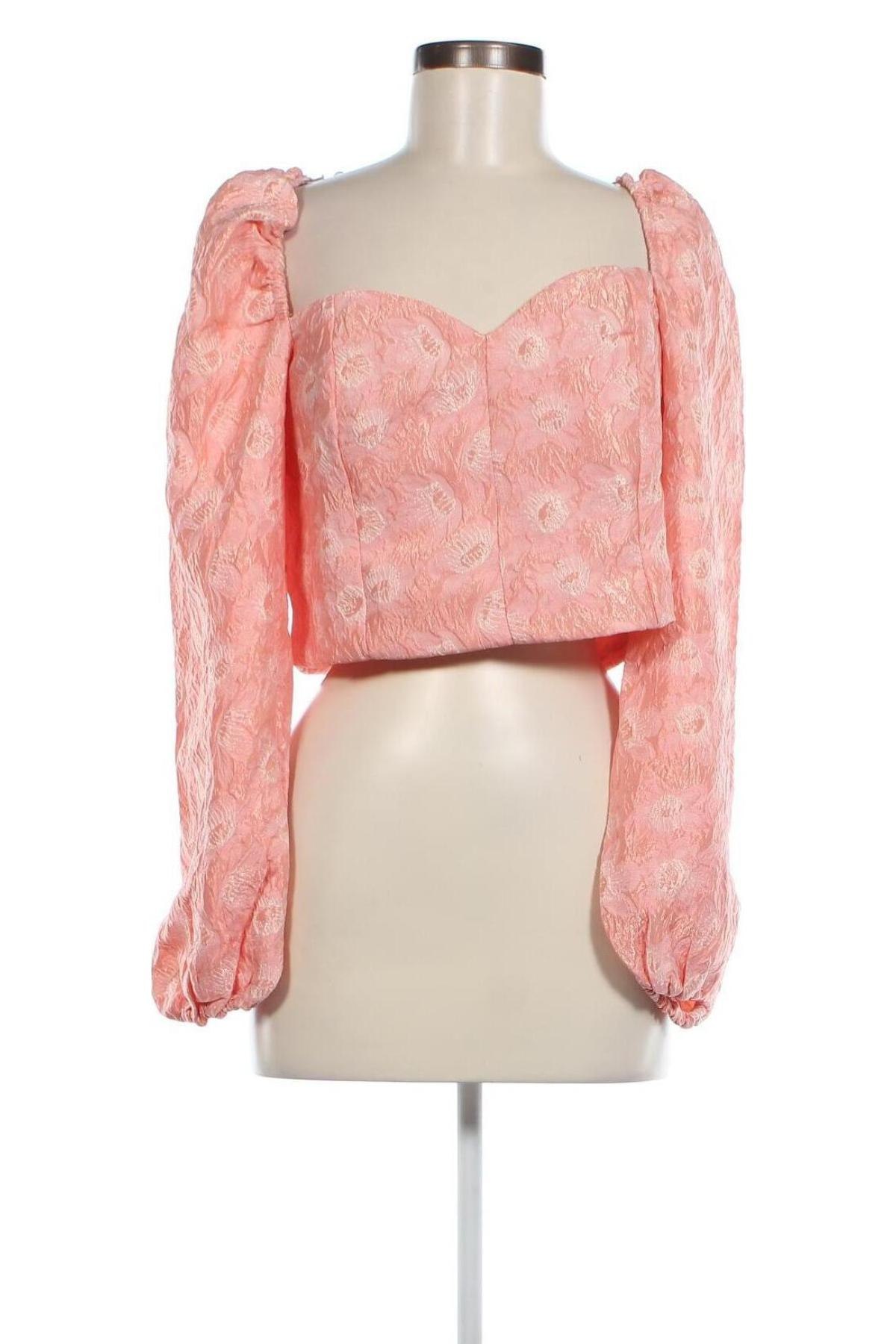 Γυναικεία μπλούζα Nly Trend, Μέγεθος L, Χρώμα Ρόζ , Τιμή 4,15 €