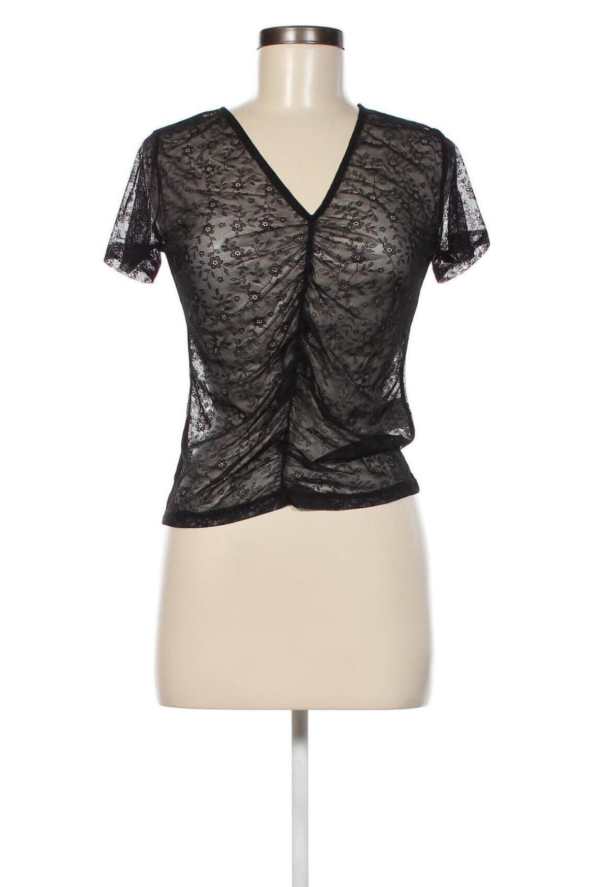 Γυναικεία μπλούζα Pimkie, Μέγεθος S, Χρώμα Μαύρο, Τιμή 2,40 €