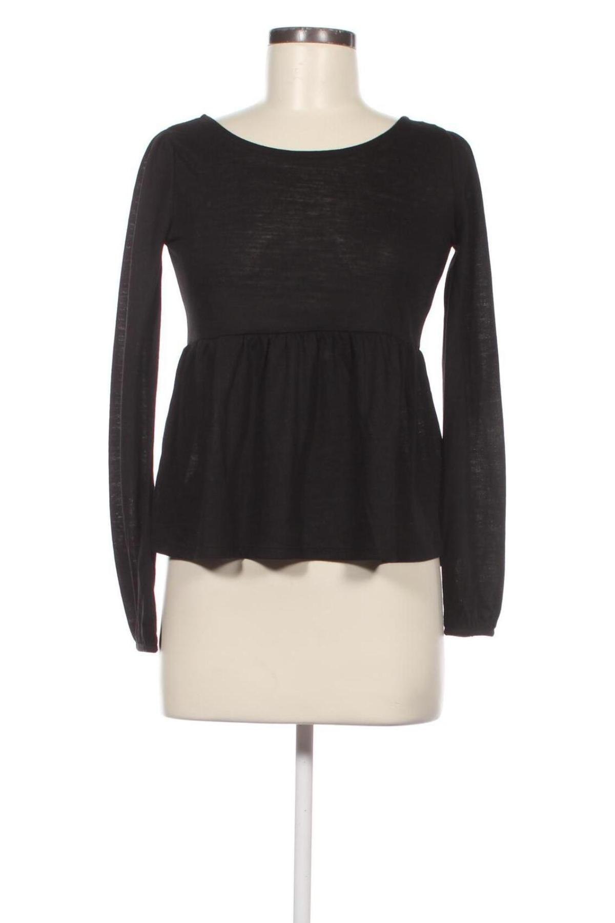 Γυναικεία μπλούζα Promod, Μέγεθος XS, Χρώμα Μαύρο, Τιμή 2,97 €