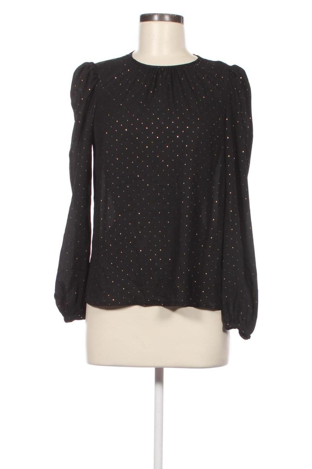 Дамска блуза Q/S by S.Oliver, Размер XS, Цвят Черен, Цена 8,64 лв.