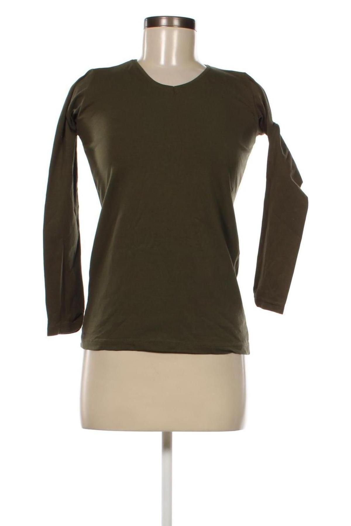 Дамска блуза Shewky, Размер M, Цвят Зелен, Цена 7,76 лв.
