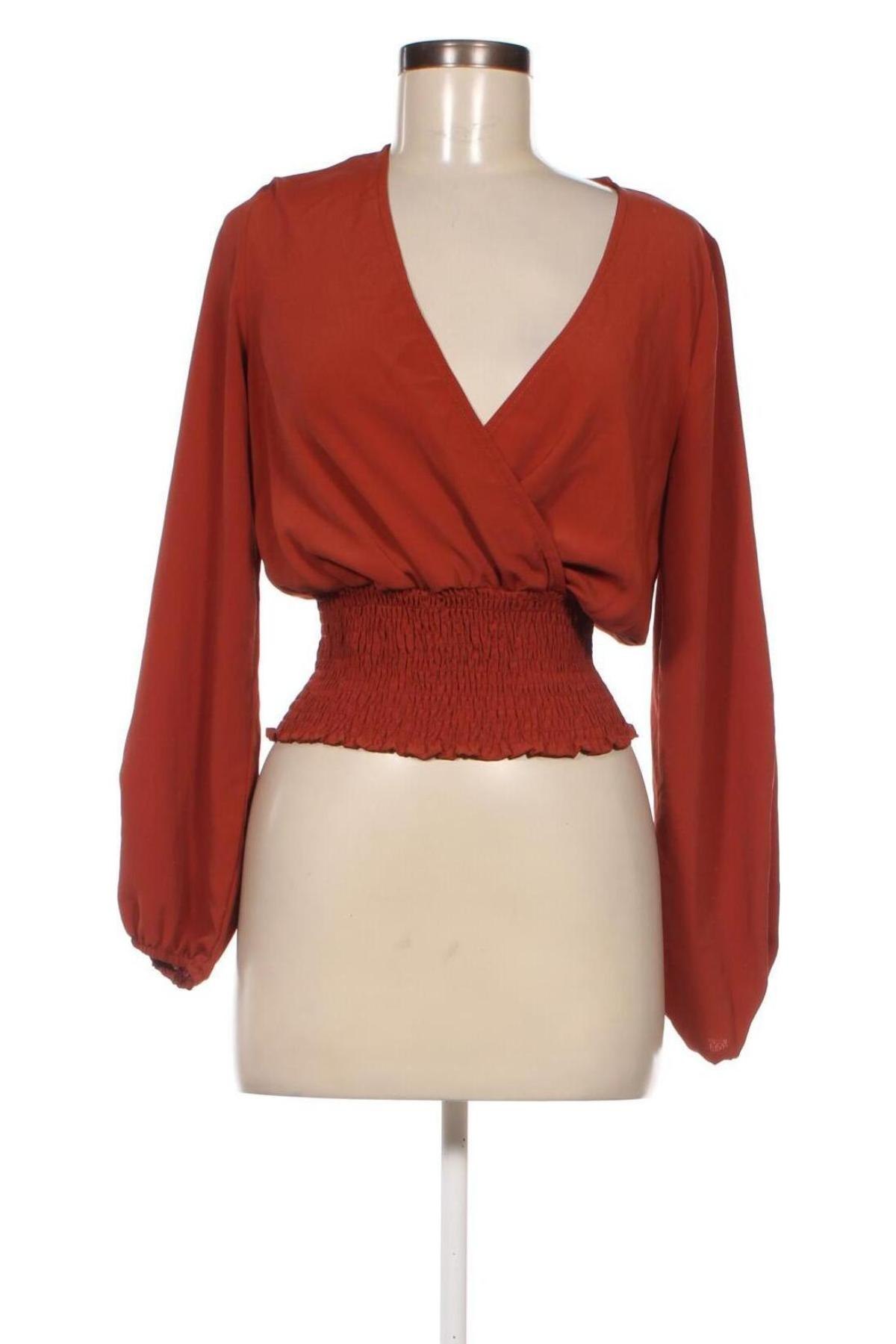 Γυναικεία μπλούζα Sisters Point, Μέγεθος S, Χρώμα Πορτοκαλί, Τιμή 3,81 €
