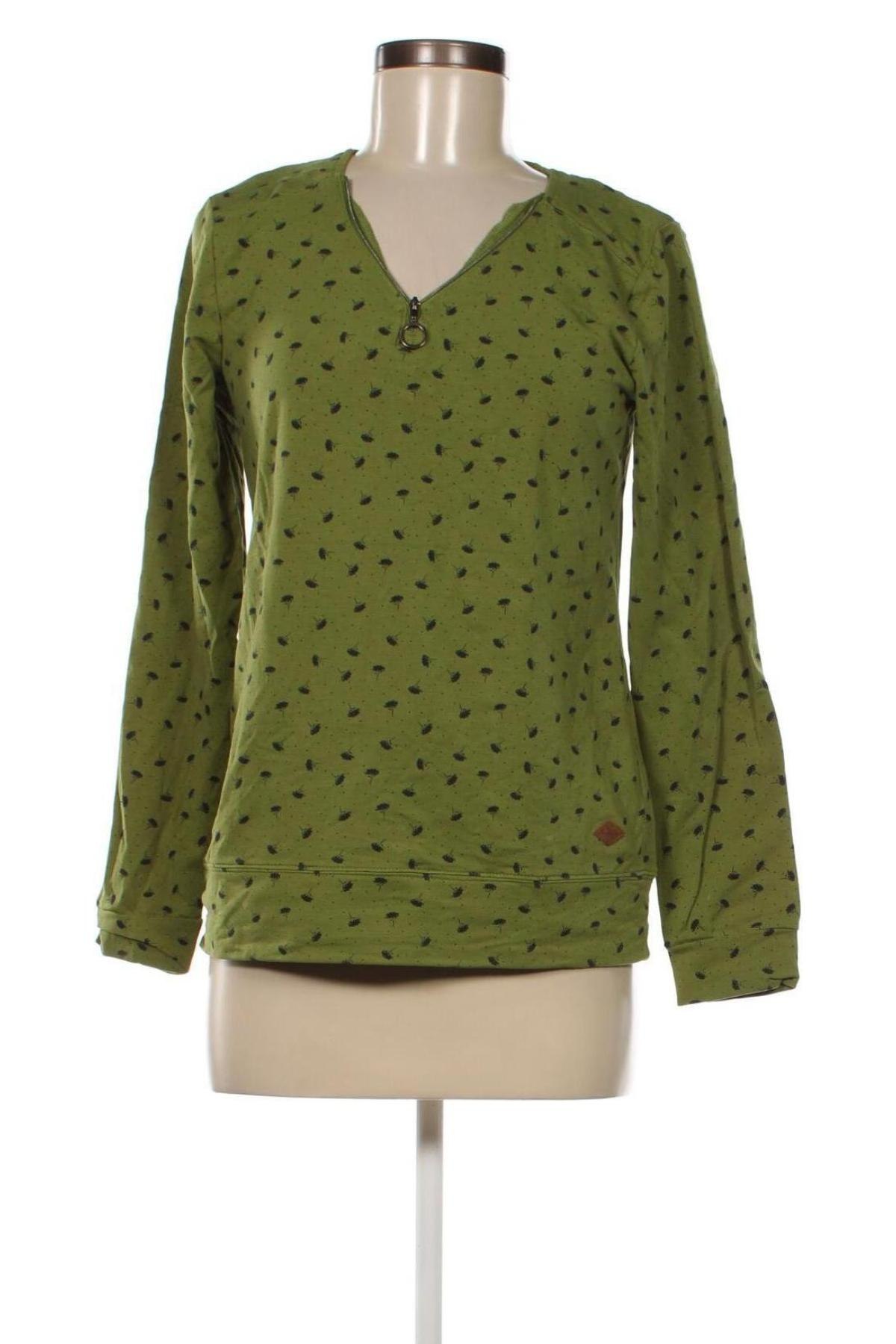 Damen Shirt S'questo, Größe S, Farbe Grün, Preis € 3,49