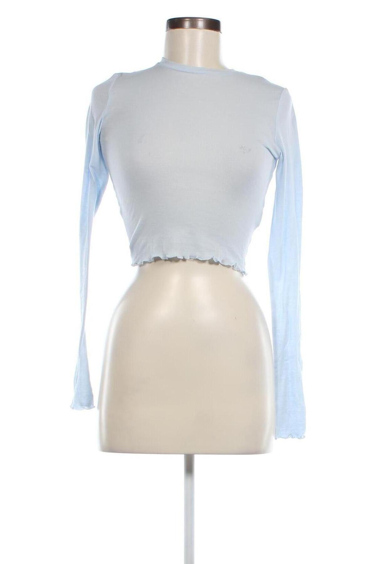 Γυναικεία μπλούζα Weekday, Μέγεθος XS, Χρώμα Μπλέ, Τιμή 4,54 €