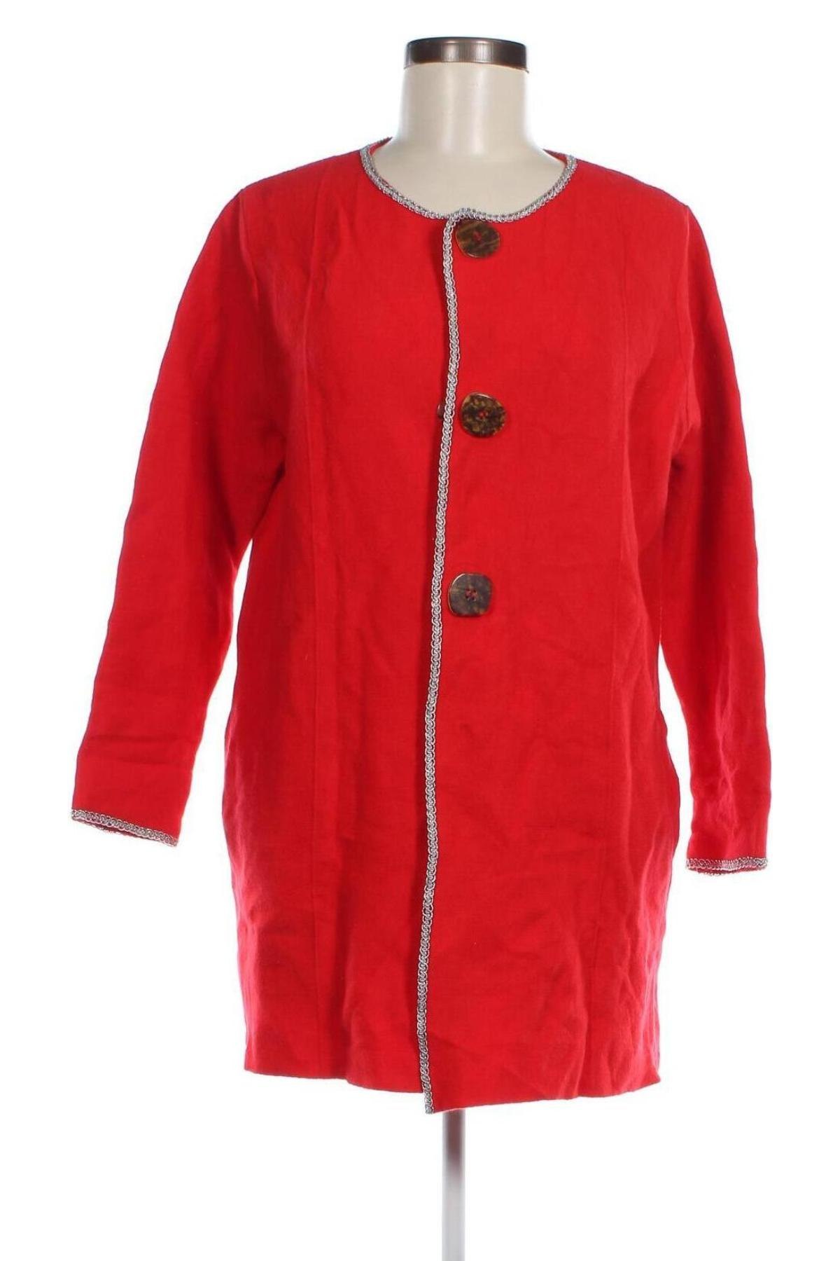 Damen Strickjacke Collection, Größe M, Farbe Rot, Preis € 3,63
